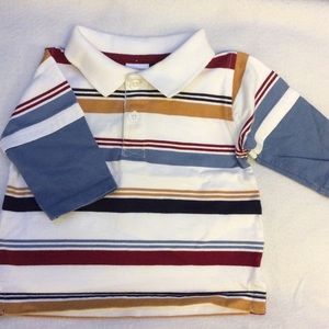 NWOT 100% cotton Gymboree long sleeve polo shirt